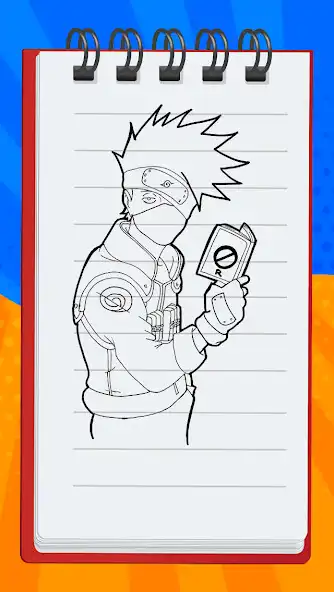 Play How to Draw Kakashi Anime  and enjoy How to Draw Kakashi Anime with UptoPlay