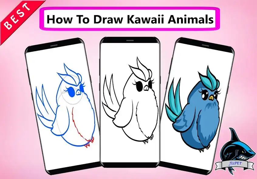 Play How To Draw Kawaii Animals Best  and enjoy How To Draw Kawaii Animals Best with UptoPlay