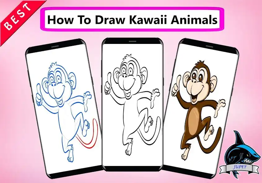 Play How To Draw Kawaii Animals Best as an online game How To Draw Kawaii Animals Best with UptoPlay