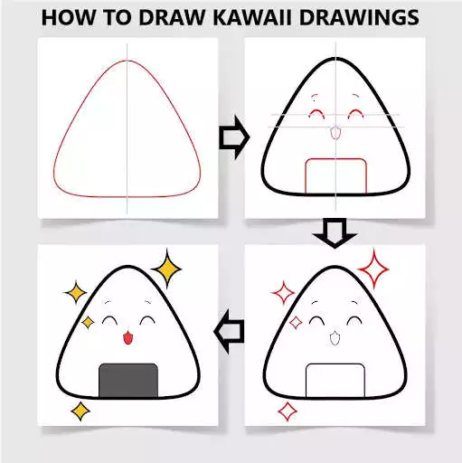 Play How To Draw Kawaii Drawings as an online game How To Draw Kawaii Drawings with UptoPlay