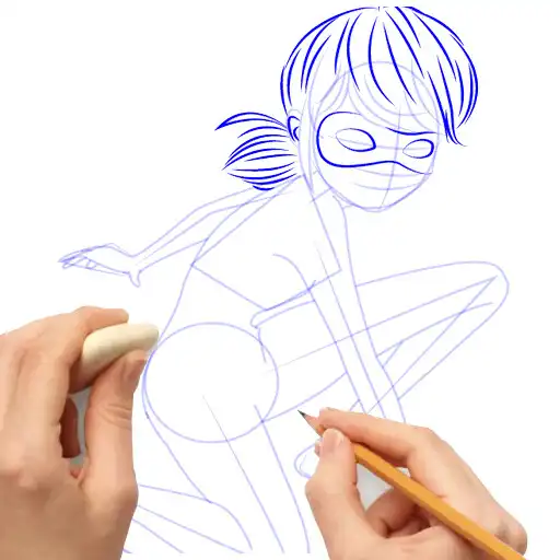 Play How To draw Lady Bu APK