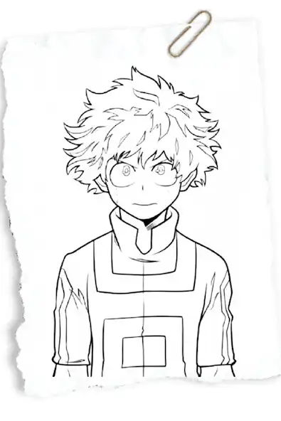 Play how to draw My hero academia as an online game how to draw My hero academia with UptoPlay