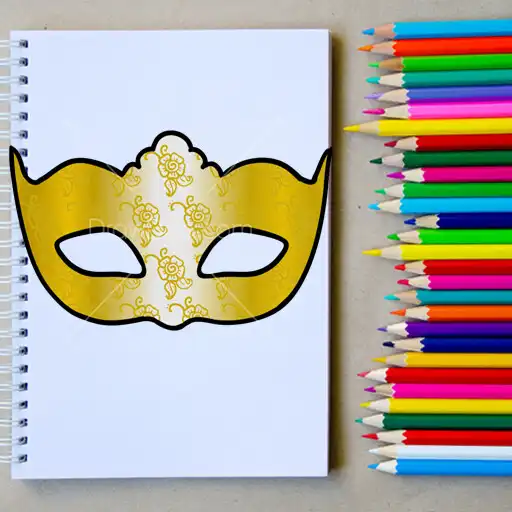 Play How to Draw Party Mask APK