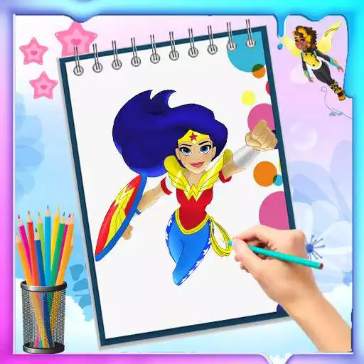 Play How to Draw SuperHero Girls APK