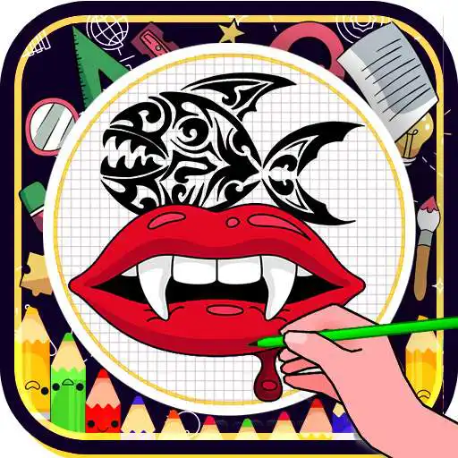 Play How To Draw Tattoos Step By Step APK