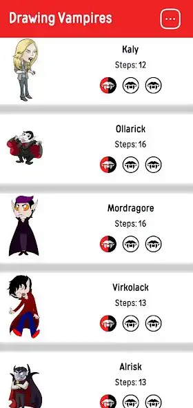 Play How to Draw Vampires  and enjoy How to Draw Vampires with UptoPlay