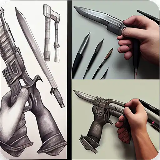 Play How to draw weapons by steps APK