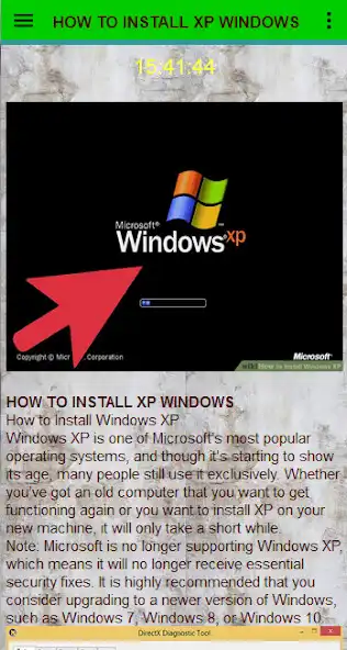 Play How to install  XP Windows as an online game How to install  XP Windows with UptoPlay