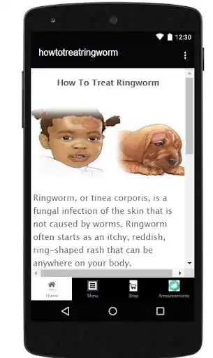 Play APK How to Treat Ringworm  and enjoy How to Treat Ringworm with UptoPlay howto.getrid.of.ringworm.natur.ally