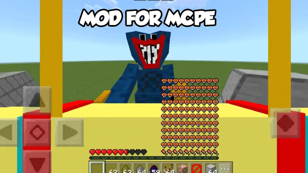 Play Huggy Wuggy ModMCPE  and enjoy Huggy Wuggy ModMCPE with UptoPlay