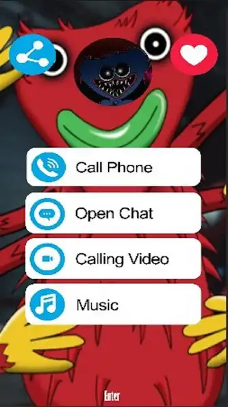 Play Huggy Wuggy Video Call  and enjoy Huggy Wuggy Video Call with UptoPlay