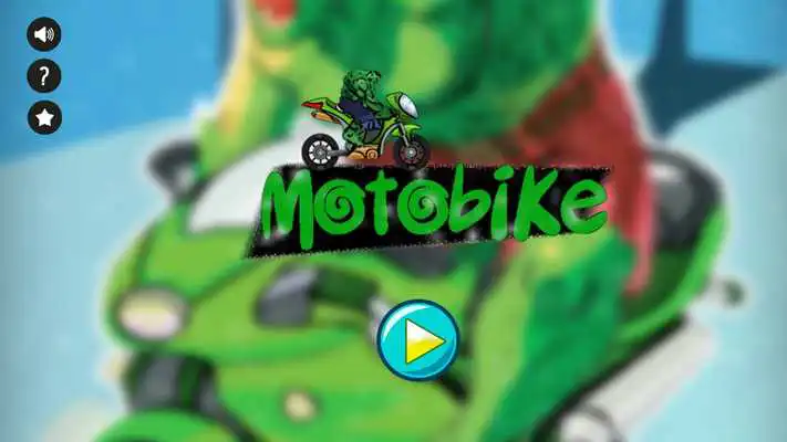 Play hulk racing motorbike