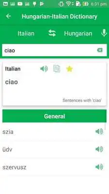 Play Hungarian-Italian Dictionary