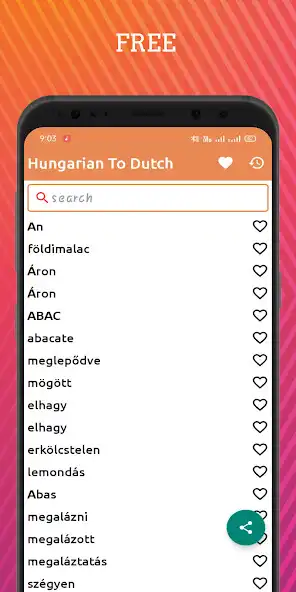 Play Hungarian To Dutch Dictionary   and enjoy Hungarian To Dutch Dictionary  with UptoPlay