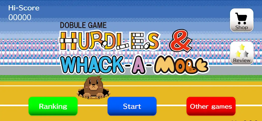 Play Hurdles and Whack-a-mole  and enjoy Hurdles and Whack-a-mole with UptoPlay