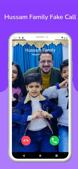 Play Hussam Family Fake Call as an online game Hussam Family Fake Call with UptoPlay