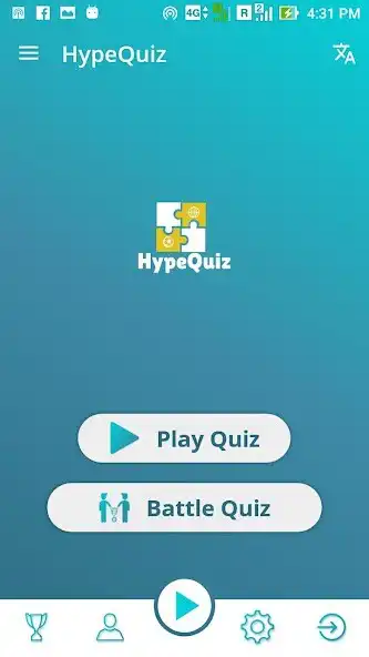 Play HypeQuiz as an online game HypeQuiz with UptoPlay