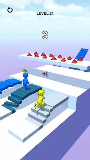 Play Hyper Stairs 3D as an online game Hyper Stairs 3D with UptoPlay