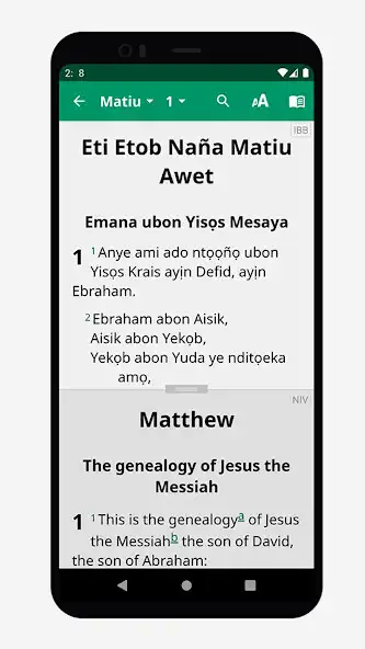 Play Ibibio Contemporary Bible as an online game Ibibio Contemporary Bible with UptoPlay