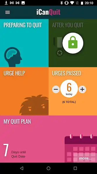 Play iCanQuit as an online game iCanQuit with UptoPlay