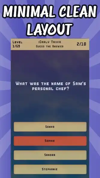 Play iCarly Trivia Quiz as an online game iCarly Trivia Quiz with UptoPlay