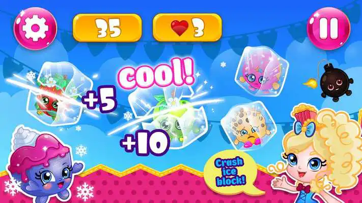 Play Ice adventure shopkins