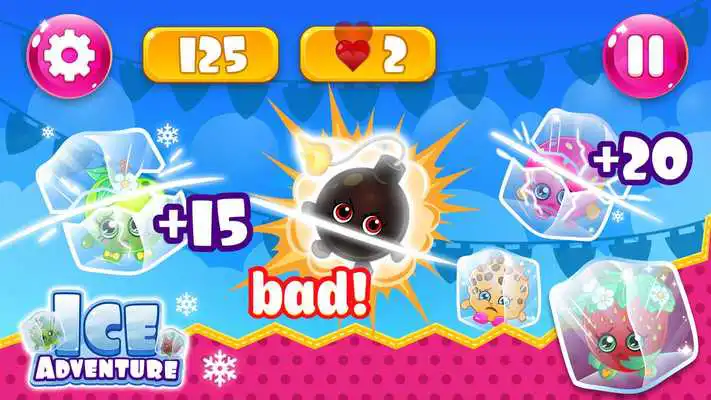 Play Ice adventure shopkins