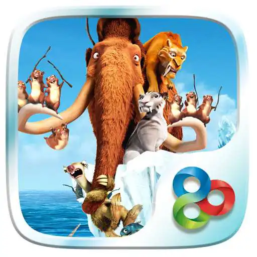 Free play online Ice Age. GO Launcher EX Theme  APK