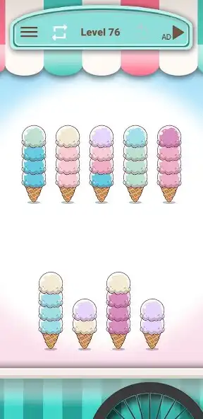 Play Ice Cream Matching Puzzle as an online game Ice Cream Matching Puzzle with UptoPlay