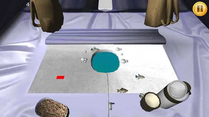 Play Ice Fishing 3D as an online game Ice Fishing 3D with UptoPlay