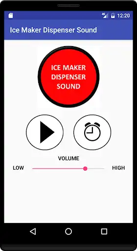 Play Ice Maker Dispenser Sound as an online game Ice Maker Dispenser Sound with UptoPlay