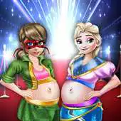 Free play online Ice Princess  BFF Pregnant Routine Care APK