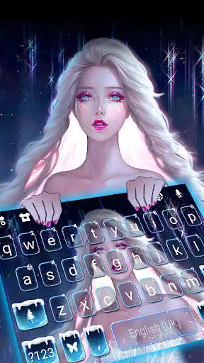 Play Ice Princess Keyboard Background  and enjoy Ice Princess Keyboard Background with UptoPlay