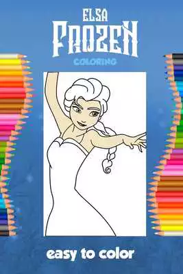 Play Ice Queen Coloring Game