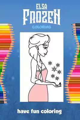 Play Ice Queen Coloring Game