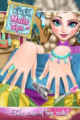 Play Ice Queen Nails Manicure Salon