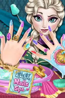 Play Ice Queen Nails Manicure Salon