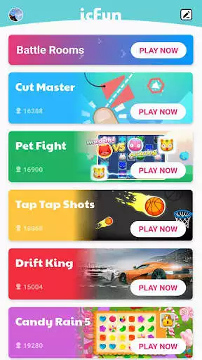 Play IcFun - More fun games and friends waiting for you  and enjoy IcFun - More fun games and friends waiting for you with UptoPlay