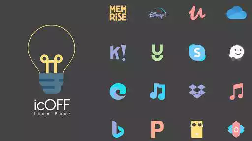 Play icOFF - Icon Pack as an online game icOFF - Icon Pack with UptoPlay