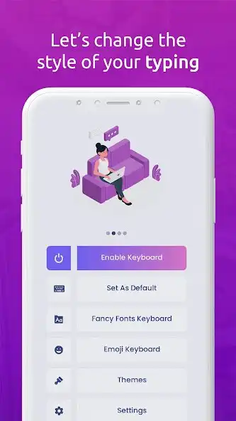 Play Iconic Keyboard - Cool Fonts  and enjoy Iconic Keyboard - Cool Fonts with UptoPlay