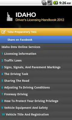 Play Idaho Driver Handbook Free