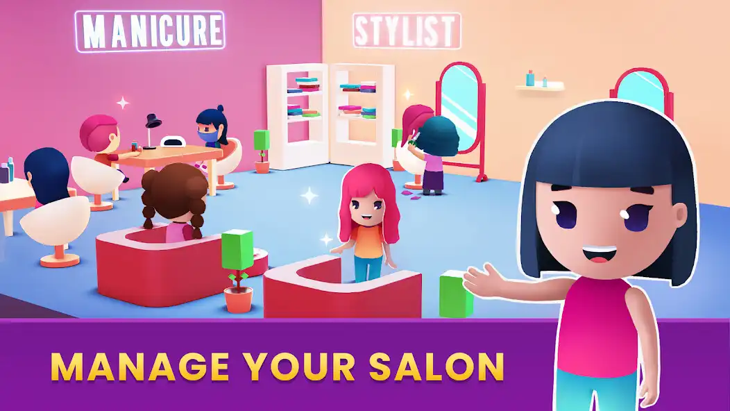 Play Idle Beauty Salon Tycoon  and enjoy Idle Beauty Salon Tycoon with UptoPlay