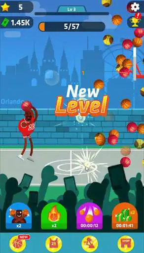 Play Idle Dunk Masters  and enjoy Idle Dunk Masters with UptoPlay