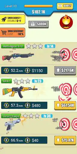 Play Idle Guns  and enjoy Idle Guns with UptoPlay