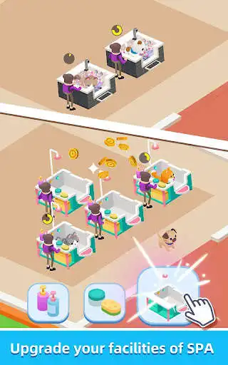 Play Idle Pet Salon as an online game Idle Pet Salon with UptoPlay