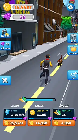 Play Idle Runner - Fun Clicker Game  and enjoy Idle Runner - Fun Clicker Game with UptoPlay