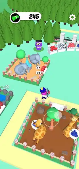 Play Idle Zoo 3D  and enjoy Idle Zoo 3D with UptoPlay