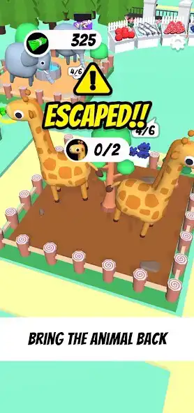 Play Idle Zoo 3D as an online game Idle Zoo 3D with UptoPlay