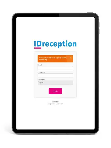 Play IDreception as an online game IDreception with UptoPlay