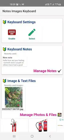 Play iKB Image Keyboard with notes as an online game iKB Image Keyboard with notes with UptoPlay